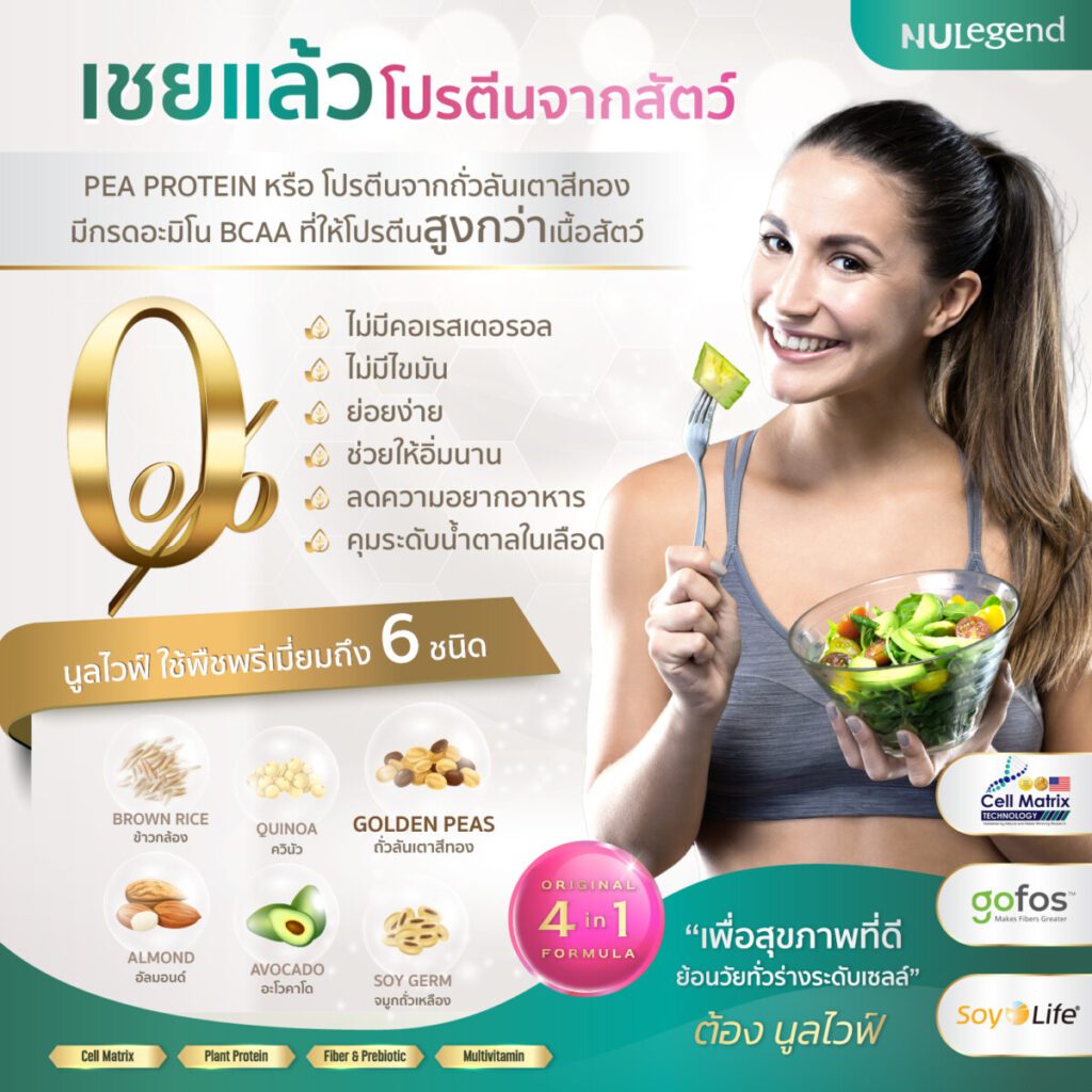 NUVIV ADS เชยแล้วโปรตีนจากสัตว์ 1@1.5x 100 1